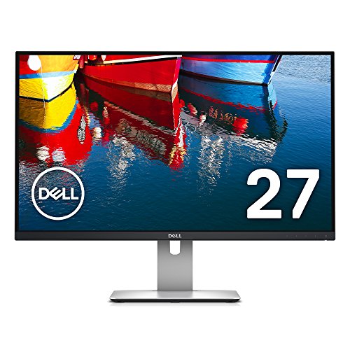 【中古】Dell 管する 27in 超広可視性角\u0026スリムベゼル/WQHD/IPS 非光輝/フリッカーフリー/DP,mDP,HDMIx2/高さ自然調整 回転させる/割り増し金ダイアログボックス3年 U2715H ディスプレイ-パソコン・周辺機器