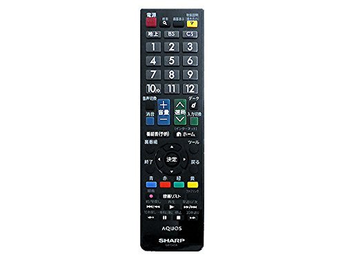 【中古】シャープ (SHARP) テレビリモコン GB154SA 液晶テレビ用リモコン