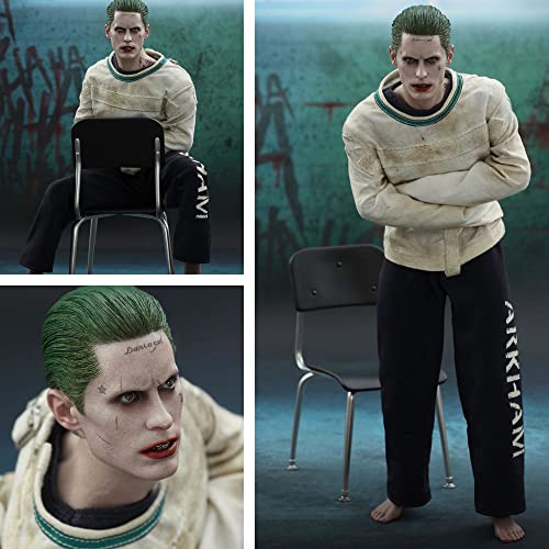 【中古】ホットトイズ ムービー・マスターピース スーサイド・スクワッドジョーカー アーカム精神病院版 1/6スケールフィギュア