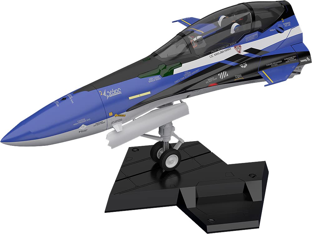 【中古】PLAMAX 劇場版マクロスΔ 絶対LIVE!!!!!! MF 54 minimum factory 機首コレクション YF 29 デュランダルバルキリー[マクシミリアン ジーナス機] 1/20スケール 組み立て式プラスチックモデル｜セーフライフ倉庫