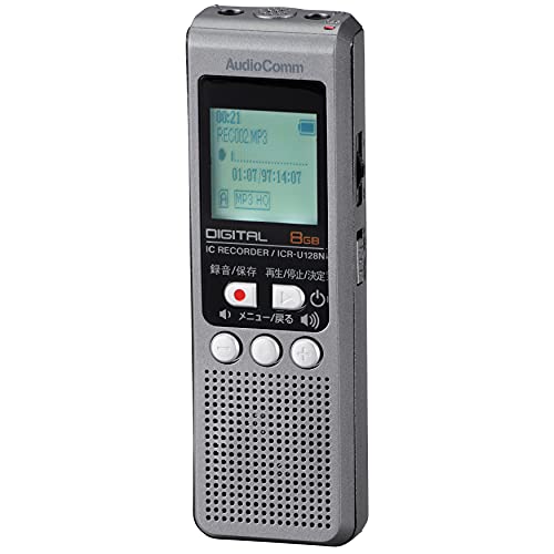 【中古】オーム電機 集積回路リコーダー ICR-U128N