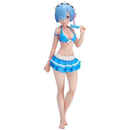 【中古】Re:ゼロから始める異世界生活 レム 水着Ver. 1/12スケール PVC製 塗装済み組み立て品フィギュア