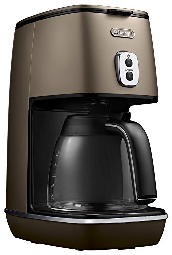【中古】De'Longhi (デロンギ) ドリップコーヒーメーカー ディスティンタ ICMI011J-W レギュラーコーヒー 6杯用 チタンコートフィルター アロマモード [ホワイト] デロンギファミリー登録で3年