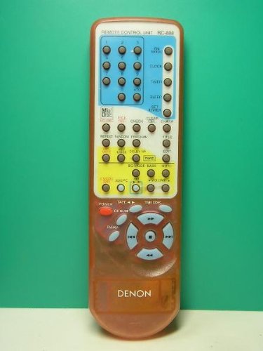【中古】DENON オーディオリモコン RC-888｜セーフライフ倉庫