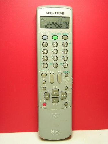 【中古】三菱電機 ビデオリモコン RM72704