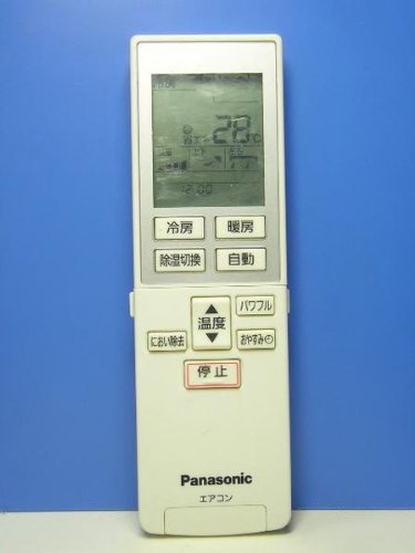 【中古】パナソニック エアコンリモコン A75C3611