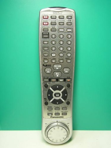 【中古】パナソニック ヴィデオディスク・テレビ受像機遠隔操作 N2QAKB000047 その他-家電