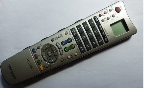【中古】小ざかしい テレビ受像機遠隔操作 GA615WJSA