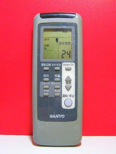 【中古】三洋電機 サンヨー エアコンリモコン RCS-LVR5A