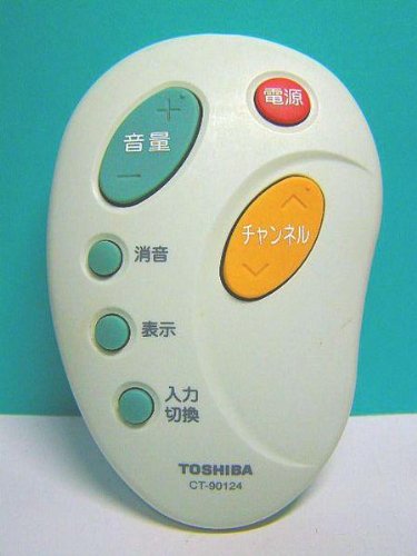 【中古】東芝 テレビリモコン CT-90124