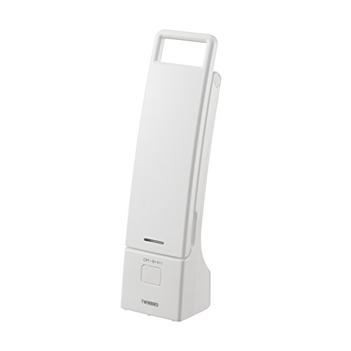 【中古】TWINBIRD 申し受ける式リビング学びとるLEDともし火 白いこと LE-H318W その他-オフィス家具