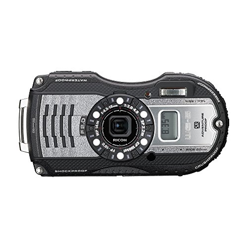 【中古】RICOH 雨合羽デジタル写真機 RICOH WG-5GPS オレンジ色 雨合羽14m耐ぼうぜん自失2.2m耐寒-10度 RICOH WG-5GPSOR 04662