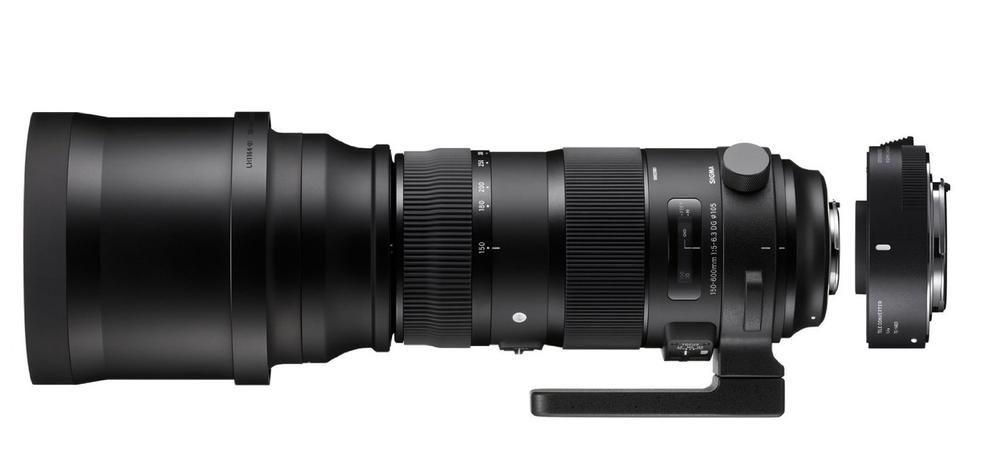 【中古】SIGMA 超望遠ズームレンズ Sports 150-600mm F5-6.3 DG OS HSM テレコンバーターキット ニコン用 フルサイズ対応
