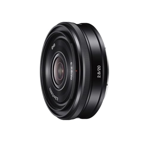 【中古】SONY 単焦点レンズ E 20mm F2.8 ソニー Eマウント用 APS-C専用 SEL20F28