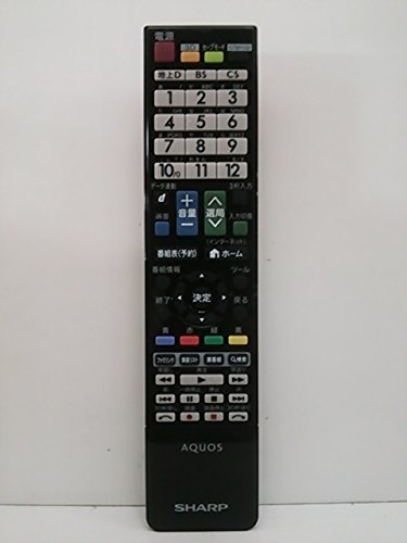 【中古】小ざかしい（SHARP)液晶テレビ受像機 完全無欠遠隔操作 GB080WJSA(0106380437)