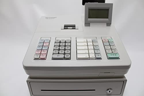 【中古】シャープ 電子レジスタ ホワイト系 XE-A207W-W