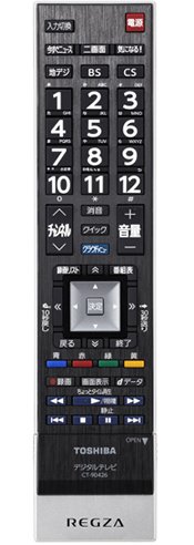 【中古】東芝 液晶テレビ受像機 遠隔操作 CT-90426 75032072