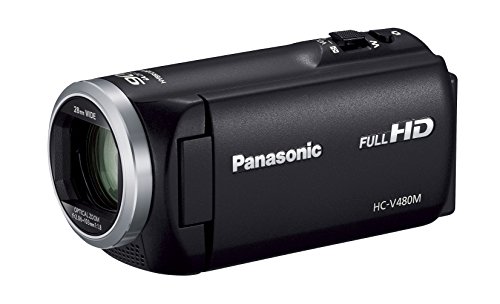 【中古】パナソニック 固定ディスクテレビカメラ V480M 32GB 高倍率90倍望遠レンズ 白いこと HC-V480M-W