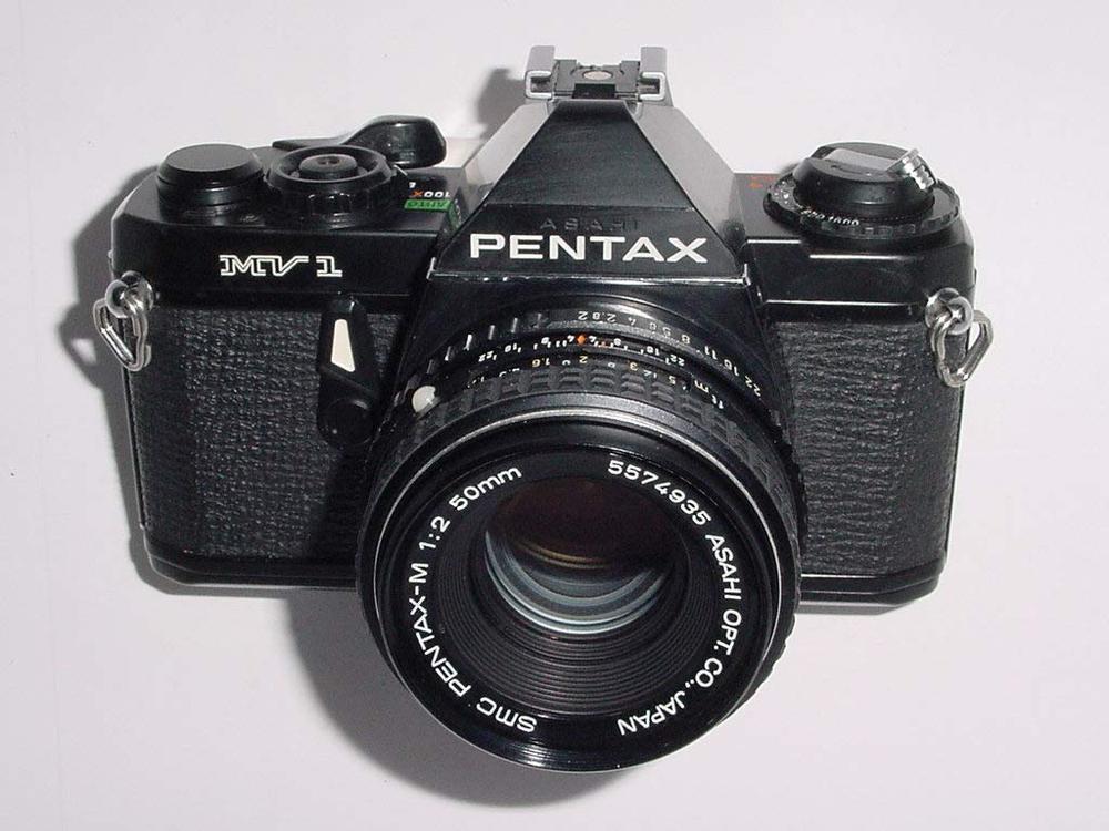 【中古】ペンタックス PENTAX MV1 フィルム一眼ボディ ブラック