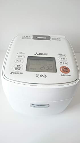 【中古】三菱電機 IHジャー炊飯器 備長炭 炭炊釜 3.5合炊き ピュアホワイト NJ-SE066-W 21,137円