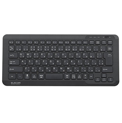 【中古】エレコム 無線電話鍵盤 Bluetooth ミニ手合い Windows・Mac・iOS・Android相応う 黒いこと TK-FBP083BK
