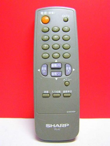 【中古】小ざかしい テレビ受像機遠隔操作 G1454SA