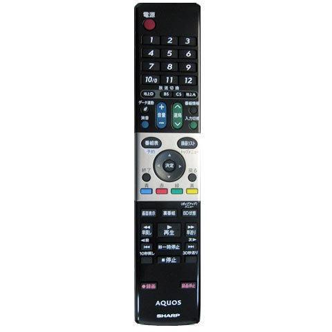 【中古】シャープ[SHARP]シャープ液晶テレビ用リモコン （LC-26DV7 LC-32DX3 LC-40DX3 LC-46DX3 LC-52DX3）【0106380534】｜セーフライフ倉庫