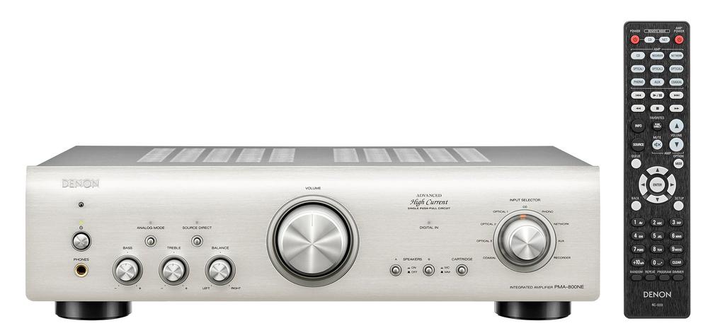 【中古】デノン Denon PMA-800NE プリメインアンプ エントリー社会階級 割り増し金しろがね色 PMA-800NE-SP