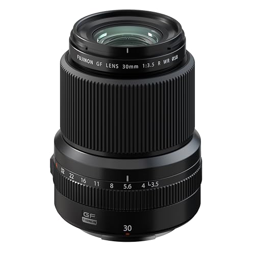 【中古】FUJIFILM Gマウント 取り替えっこ水晶体 フジノン 単興味の中心 広角 30粍 F3.5通し 防塵防滴耐低温 絞り輪っか F GF30MMF3.5 R WR