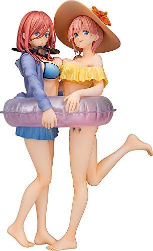 【中古】ウイング 五等分の花嫁 中野一花&中野三玖 1/7スケール ABS&PVC製 塗装済み完成品フィギュア|セーフライフ倉庫