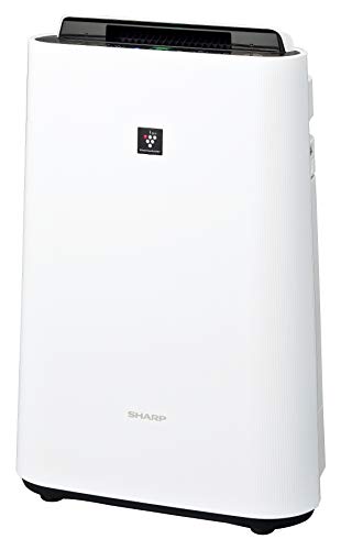 【中古】シャープ 加湿 空気清浄機 プラズマクラスター 7000 スタンダード 13畳 / 空気清浄 23畳 2018年モデル グレー KC-J50-H