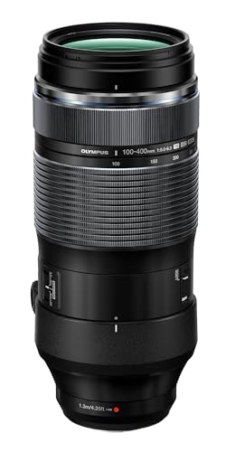 【中古】OLYMPUS マイクロフォーサーズレンズ M.ZUIKO DIGITAL ED 100-400粍 F5.0-6.3 IS BLK