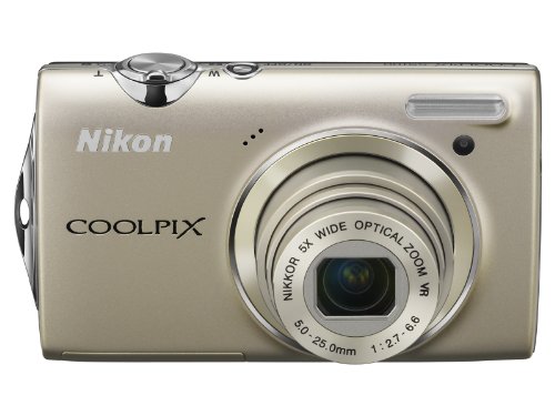 【中古】Nikon デジタル写真機 COOLPIX (クールピクス) S5100 ライトパープル S5100PP 1220万絵素 光学5倍望遠レンズ 広角28粍 2.7型液晶