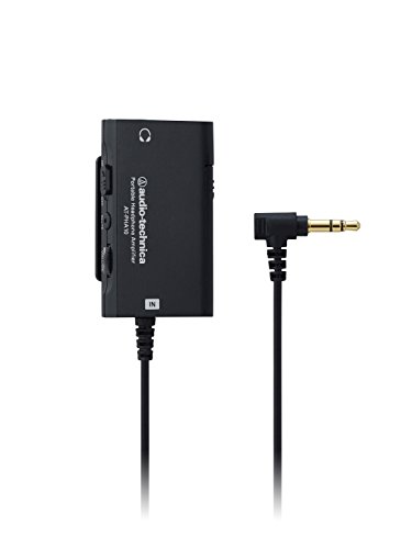 【中古】audio-technica ポータブルヘッドホンアンプ ブラック AT-PHA10 BK｜セーフライフ倉庫