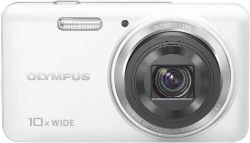 【中古】オリンパス OLYMPUS STYLUS VH-520（白いこと）
