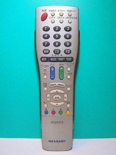 【中古】小ざかしい テレビ受像機遠隔操作 GA465WJSA