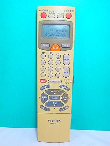 【中古】東芝 映像媒体遠隔操作 RM-J11