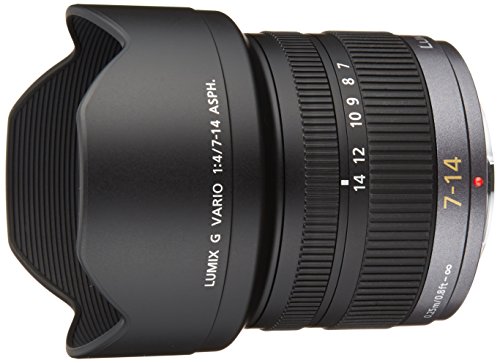 【中古】パナソニック(Panasonic) Panasonic マイクロフォーサーズ用 7-14粍 F4.0 広角望遠レンズ G VARIO ASPH. H-F007014