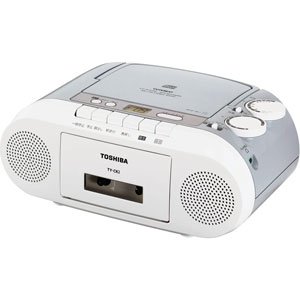 【中古】東芝 ラジカセ TY-CK2(H) [ともし火薄墨色]