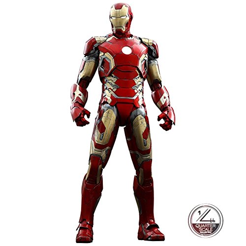 【中古】クオーター・スケール アベンジャーズ/エイジ・オブ・ウルトロン アイアンマン・マーク43 1/4スケール プラスチック製 塗装済み可動フィギュア