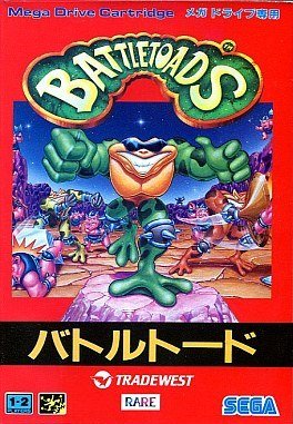 【中古】バトルトード MD 【メガドライブ】