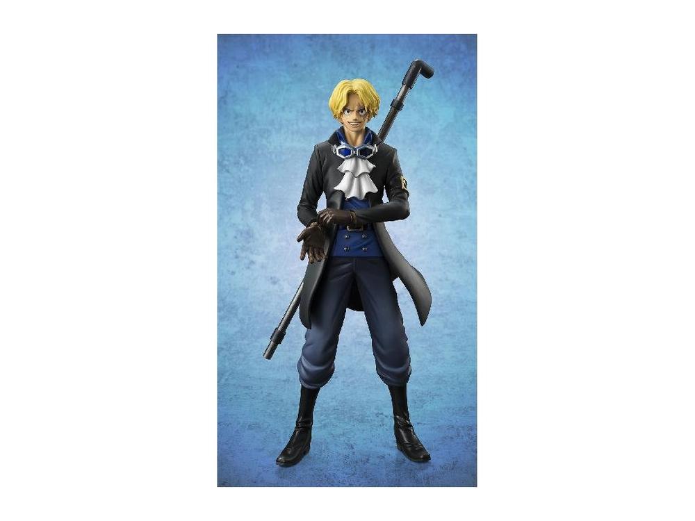 【中古】Portrait.Of.Pirates ワンピース Sailing Again サボ 1/8スケール PVC製 塗装済み完成品フィギュア