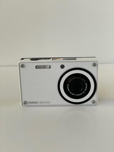 【中古】PENTAX デジタル写真機 Optio RS1000 黒いこと 1400万絵素 27.5粍 光学4倍 着せ替えOPTIORS1000BK