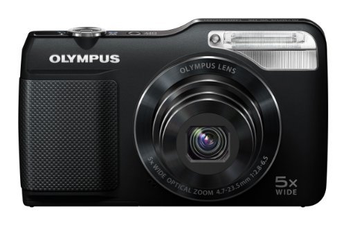 【中古】OLYMPUS デジタル写真機 VG-170 黒いこと 1400万絵素 光学5倍望遠レンズ 15m豪然たる閃光電球 高品位テレビ第八芸術 3.0型LCD 広角26粍 VG-170 BLK
