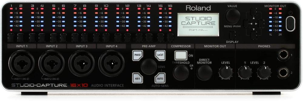 【中古】Roland ローランド USB2.0オーディオ・インターフェイス STUDIO-CAPTURE UA-1610|セーフライフ倉庫