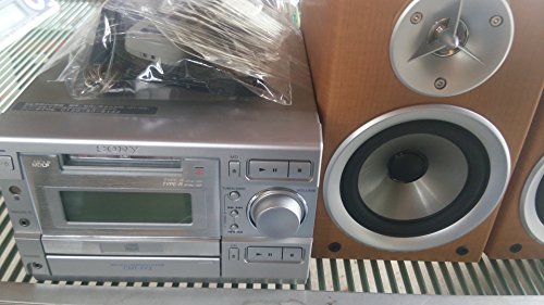 【中古】CMT-PX3 ミニハイファイコンポーネントシステム （CD/MD/AM/FMラジオチューナーコンポ） （本体HCD-MD595と金棒引きSS-CMD595の書き割り）