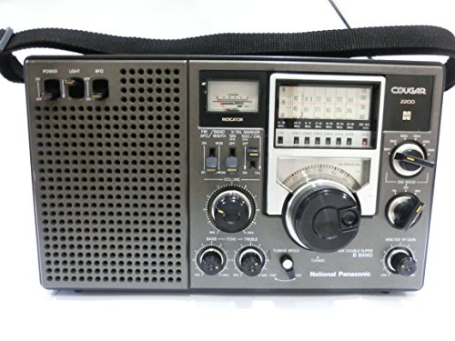 【中古】National Panasonic 国家的 パナソニック 松下電器産業 RF-2200 クーガー2200 FM-中波-短波 8ダンス楽隊受信システム （BCL/SW1～SW6/MW/FM/短波/中波）