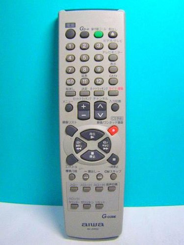 【中古】アイワ 映像媒体遠隔操作 RC-ZVR10