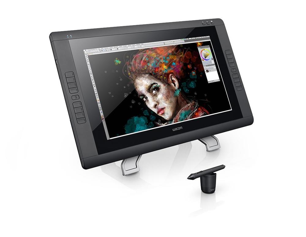 【中古】ワコム 液溜め桶 21.5in 手当たり役立つこと積み上げる Cintiq 22固定ディスク touch 【新型番】2015年1月ひな形 DTH-2200/K1