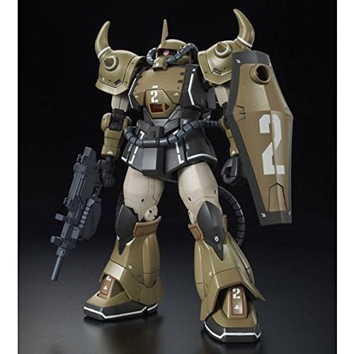 【中古】BANDAI HG 1/144 YMS-07A-0 プロトタイプグフ(機動実証機 サンドカラーVer.) プラモデル(ホビーオンラインショップ限定)